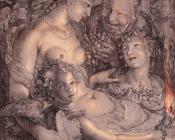 亨德里克格兹乌斯 - Without Ceres and Bacchus, Venus would Freeze